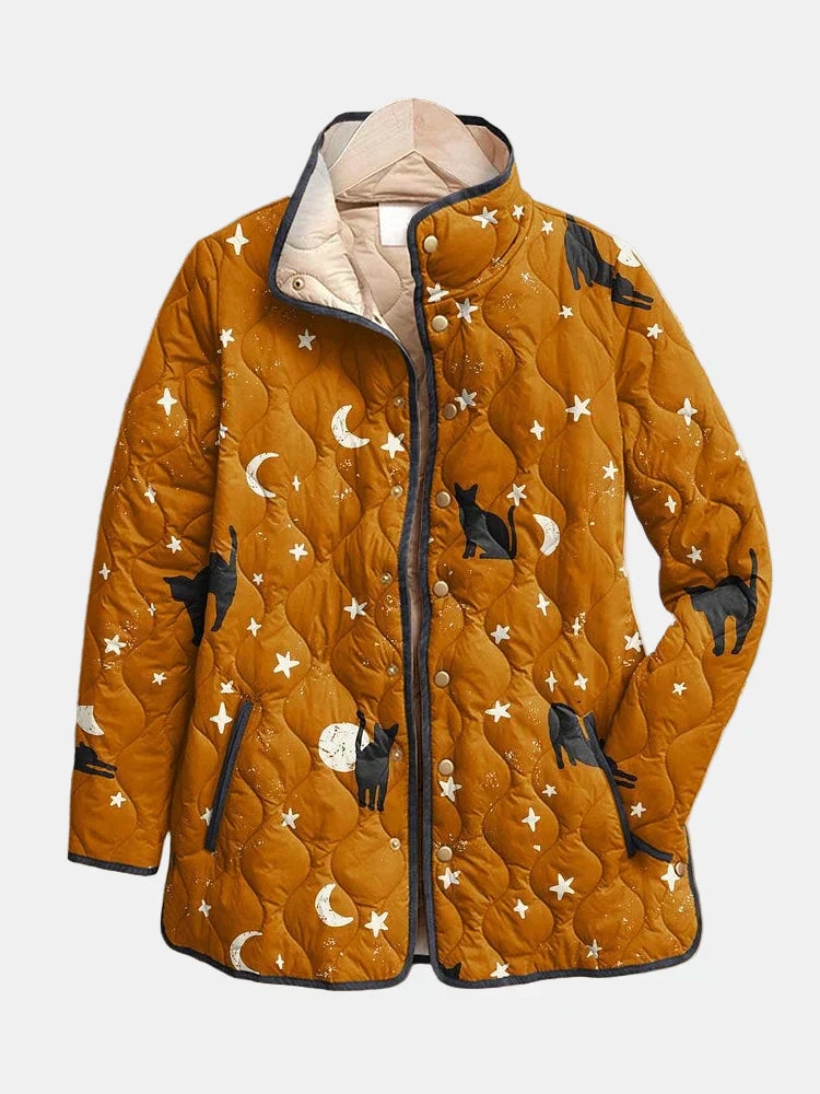 Women's Quilted Zip Front Jacket - VibreMode