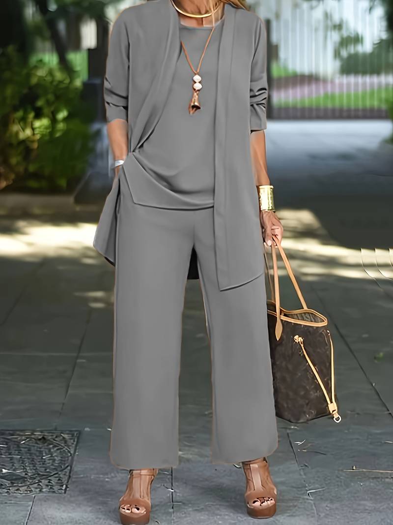 Women's 3 Piece Pants Set