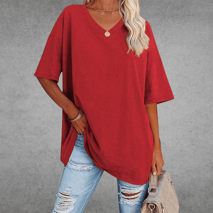 Nikita Women's Oversized V-Neck Shirt