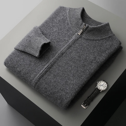 Oldmarket Men's Wool Cardigan Soft Knit