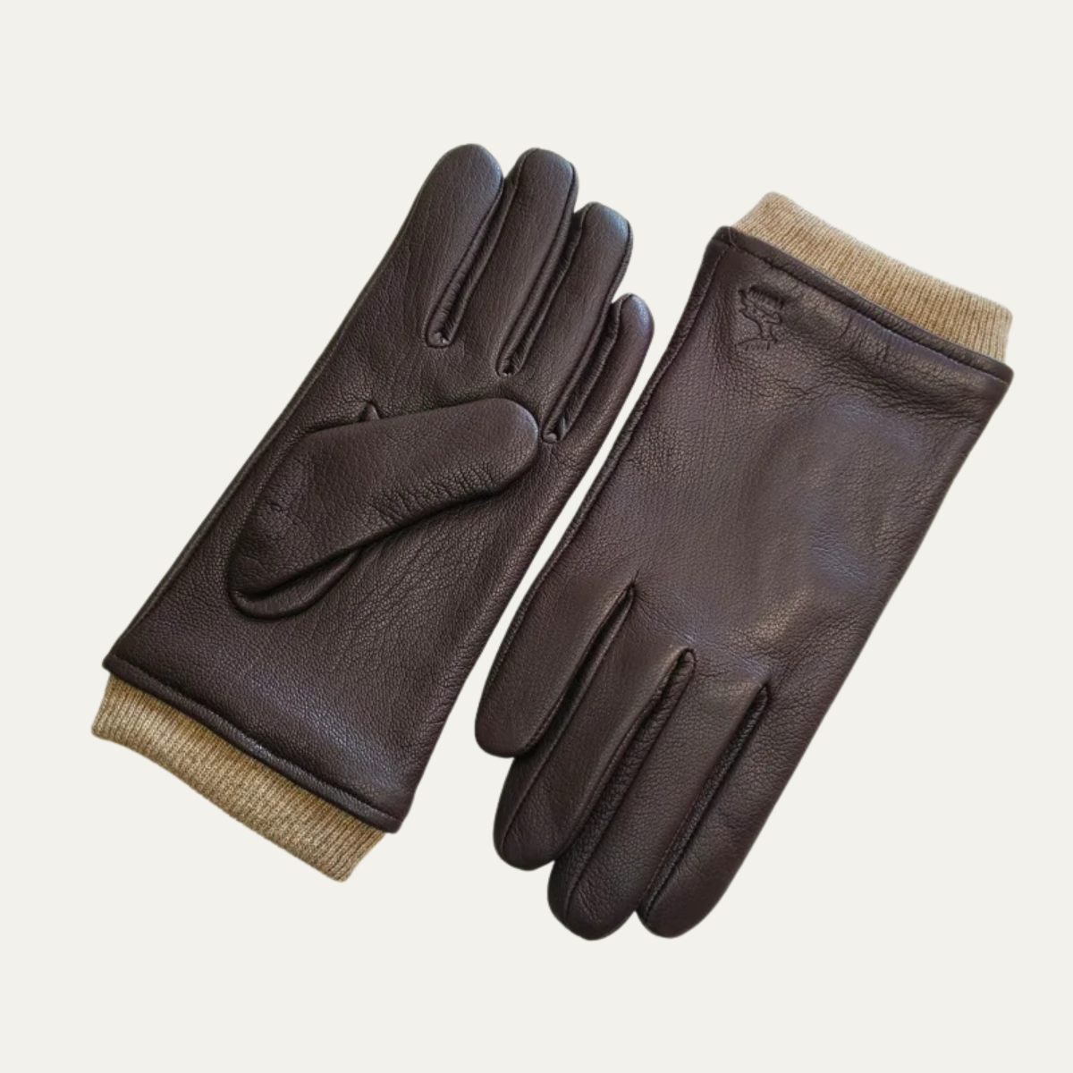 Men's Wool Knitted Winter Gloves