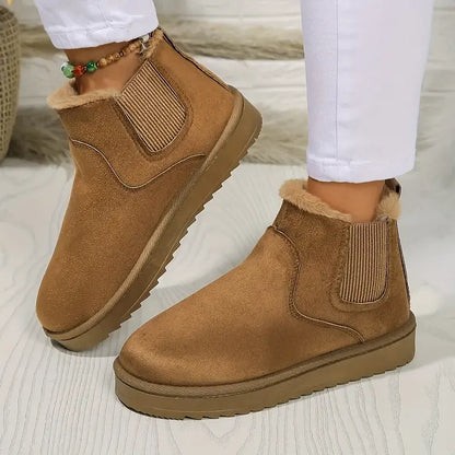 Women's Low Cut Slip On Boots - VibreMode