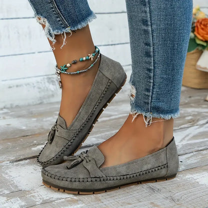 Women's Slip-On Loafers Front Detail