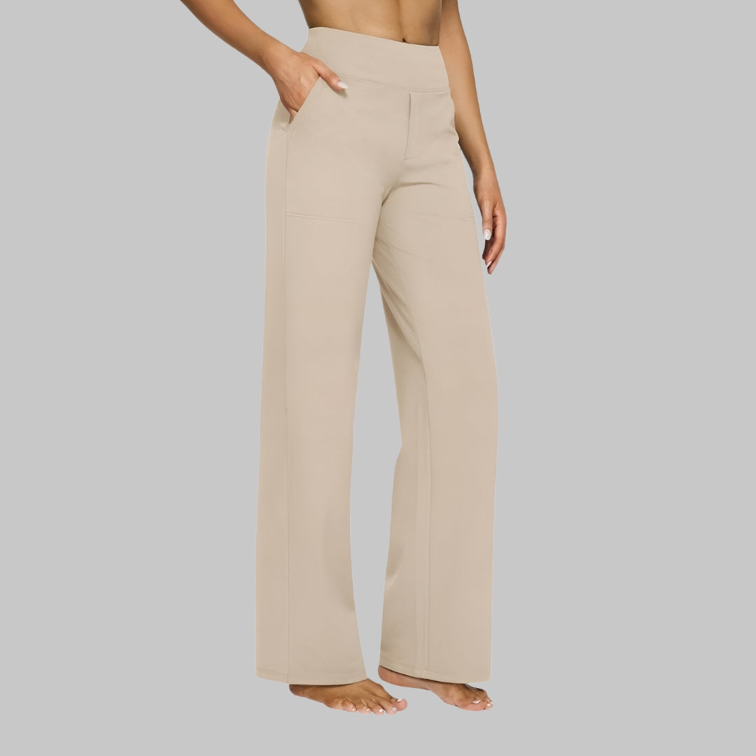 Comfortable Classic Fit Straight Leg Pants
