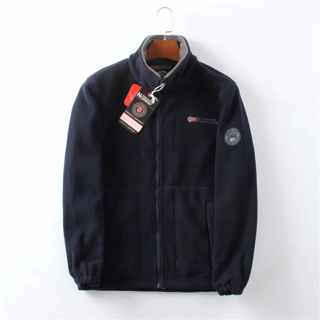 Men's Fleece Jacket Wind Resistant