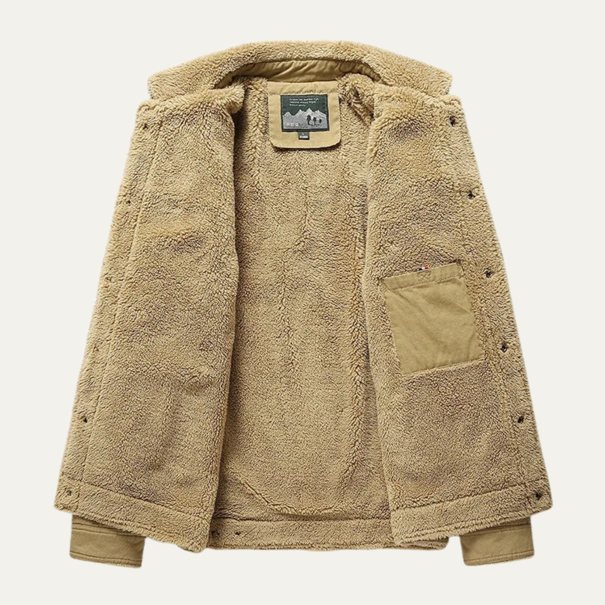 Men's Fleece Lined Winter Jacket