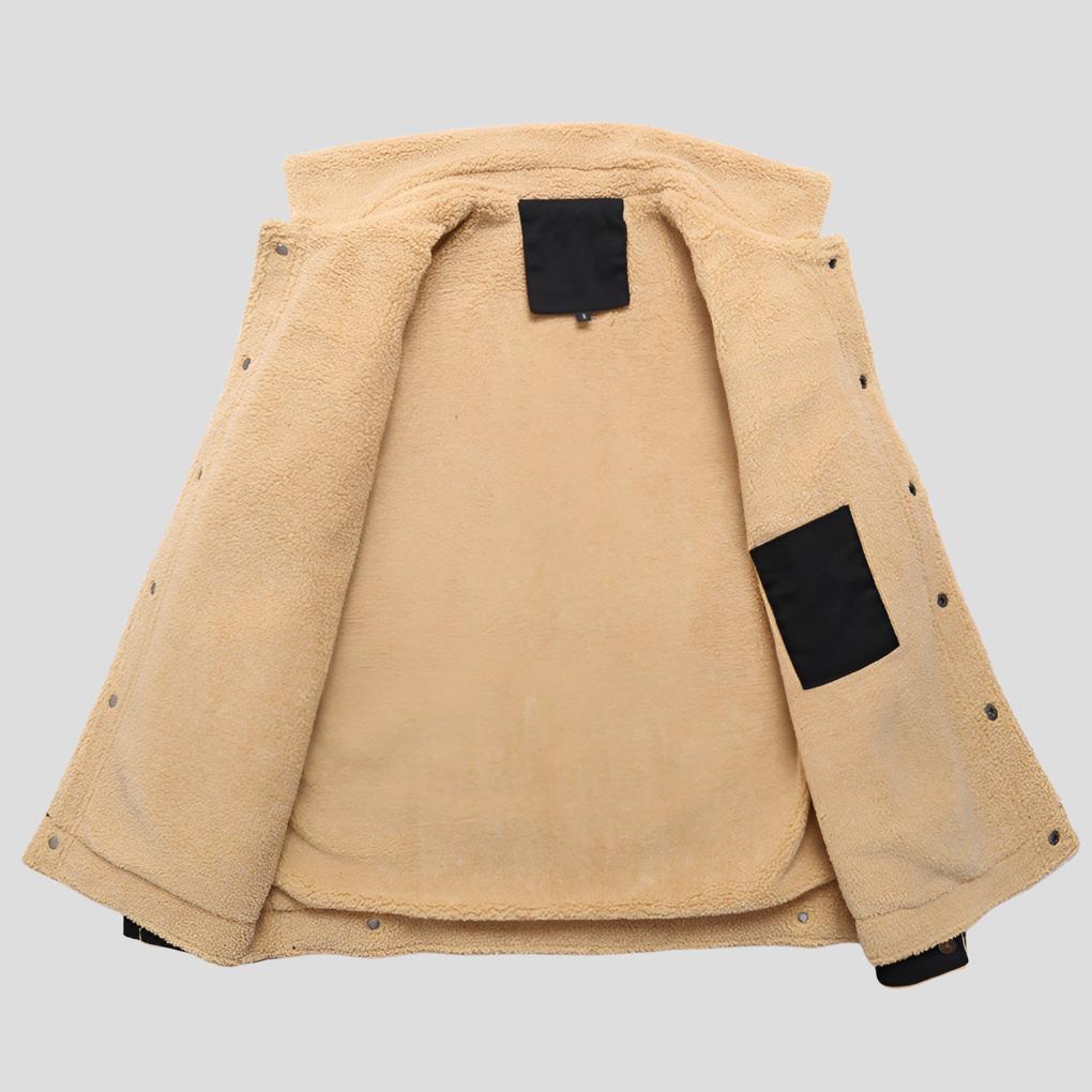 Men's Outdoor Jacket Warm Waterproof