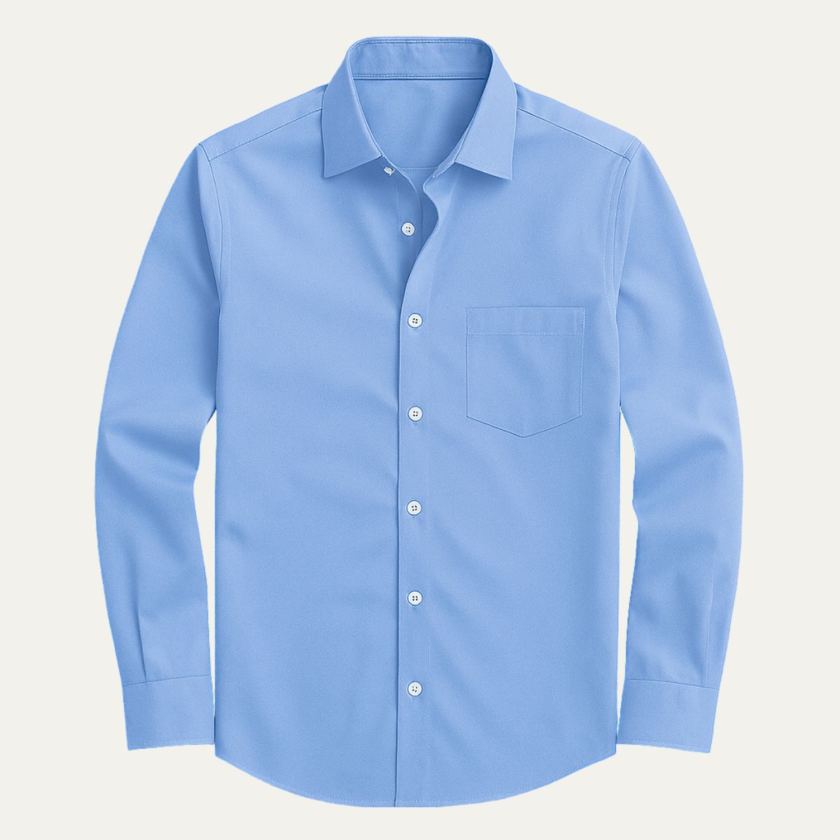 Kensington Men's Cotton Formal Dress Shirt - VibreMode