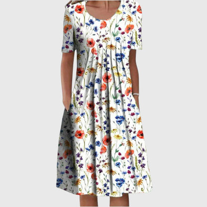 Vibrant Casual Summer Dress
