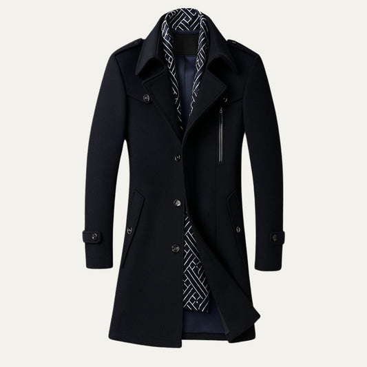 Men's Tailored Coat - VibreMode