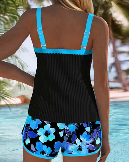 Anastasia Women's Tummy Control Tankini Swimsuit