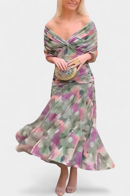 Boho Chic Flowy Long Dress