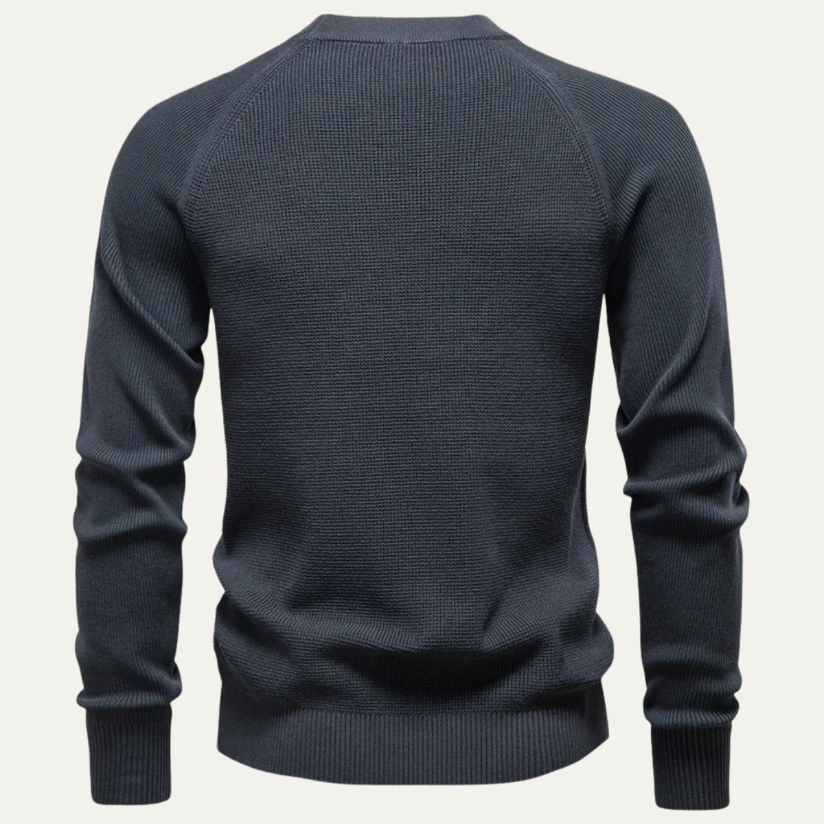 Men's Slim Fit Soft Knit Sweater Red