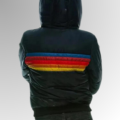 Women's Color Block Puffer Jacket