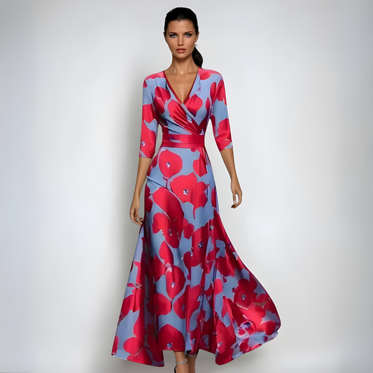 Beautiful Long Floral Sundress - VibreMode