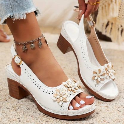 Women's Adjustable Ankle Strap Sandals Rosewood - VibreMode
