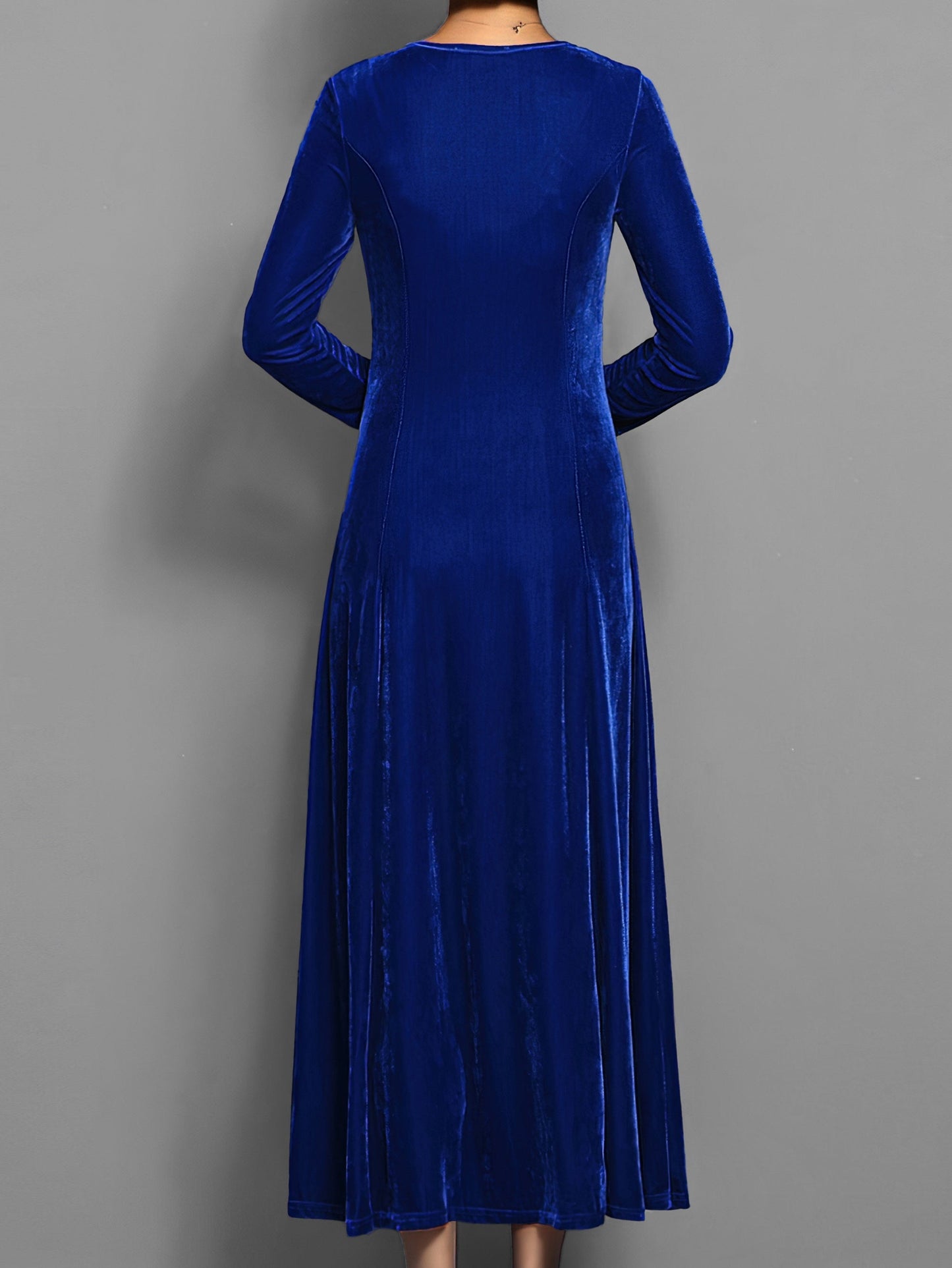 Women's Soft Velvet Dress