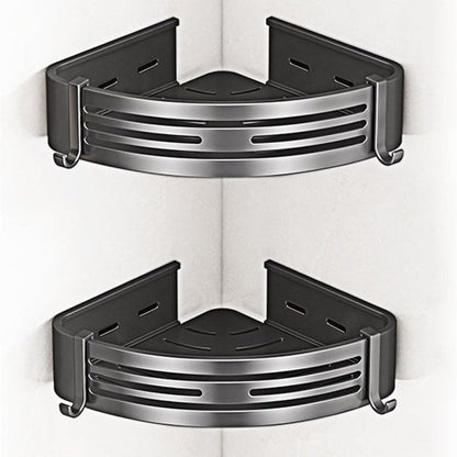 Two Tier Corner Shower Caddy Adhesive
