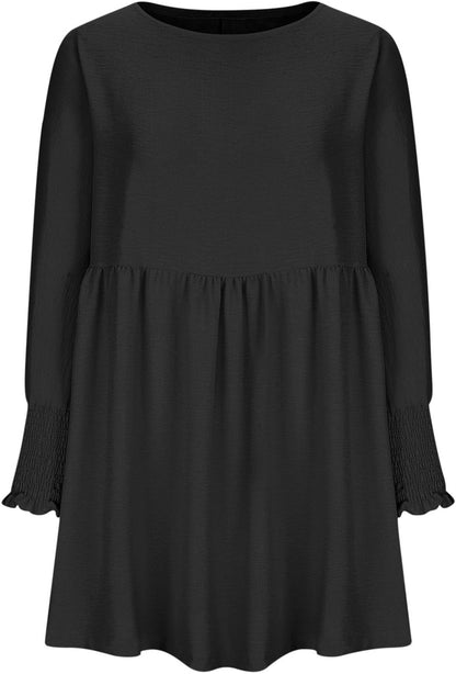 Women's Ruched Summer Day Dress
