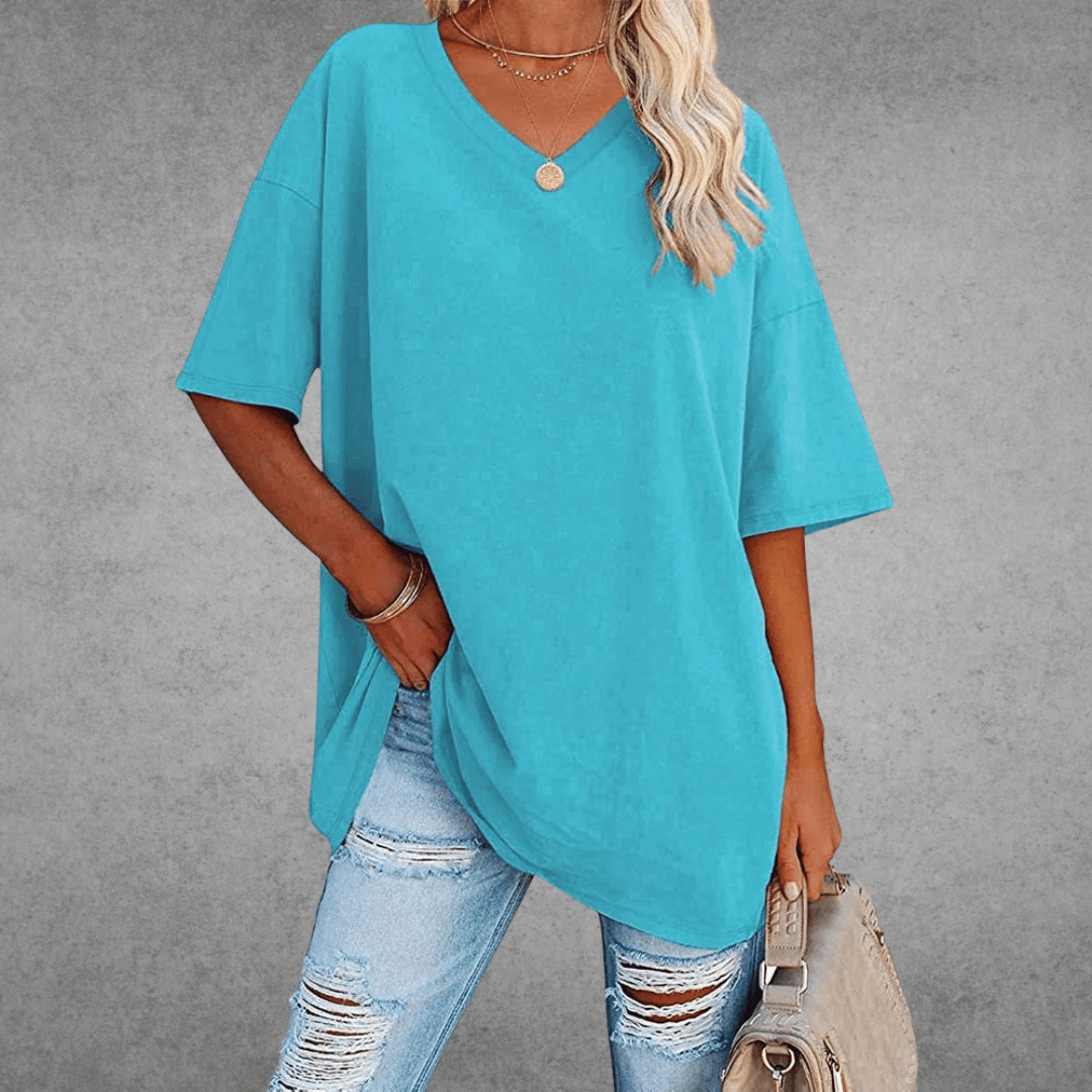 Nikita Women's Oversized V-Neck Shirt