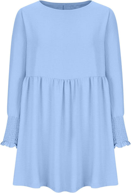 Women's Ruched Summer Day Dress
