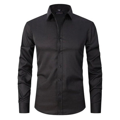 Men's Button Shirt Wrinkle Resistant Cotton