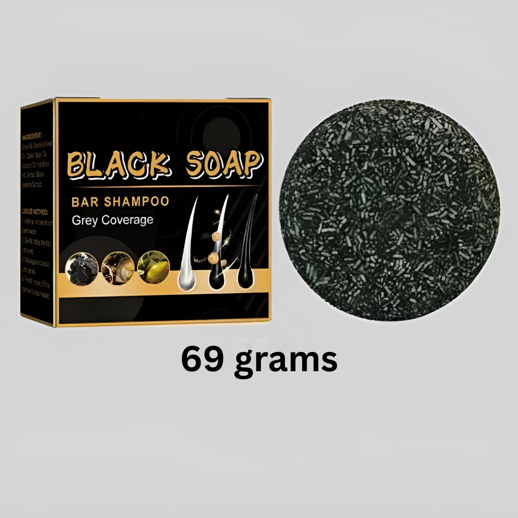 Solid Shampoo Bar For White Hair Brightening 69g - VibreMode