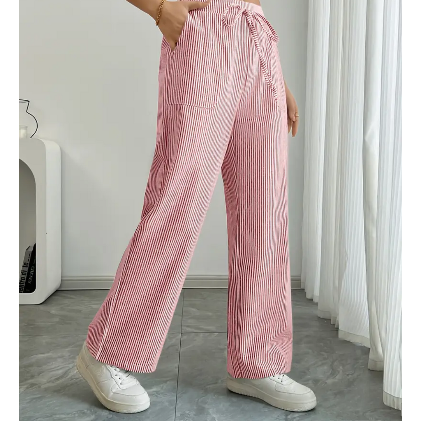 Women's Vertical Stripe Pants