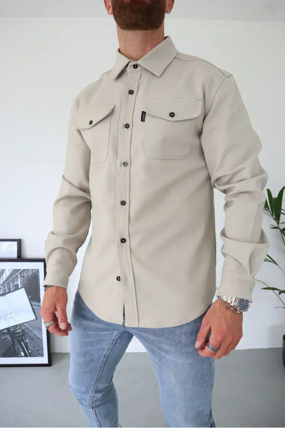 Elijah Men's Casual Overshirt