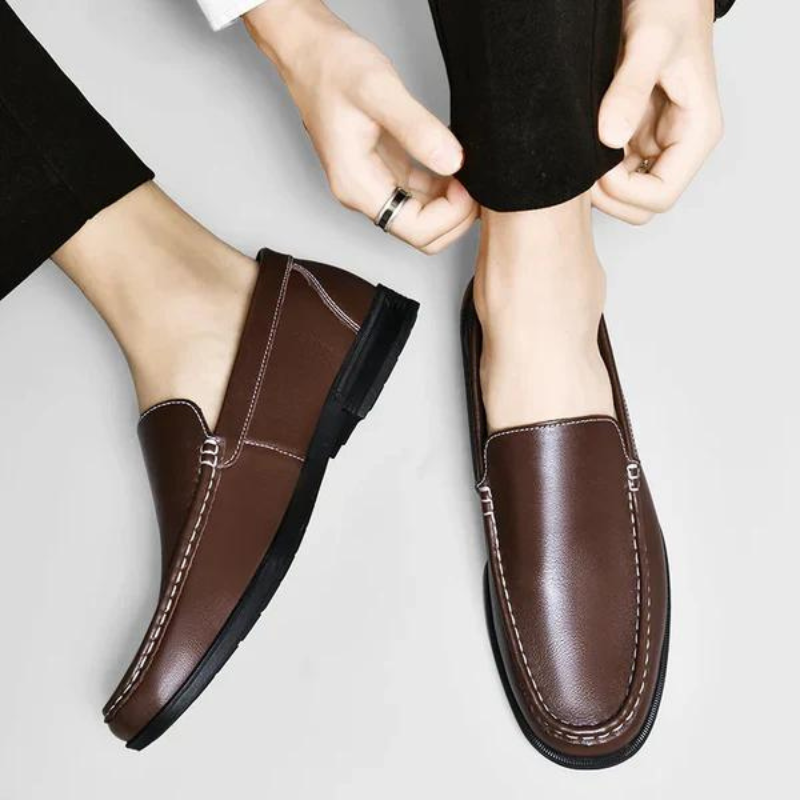 Vivana Italian Leather Loafers