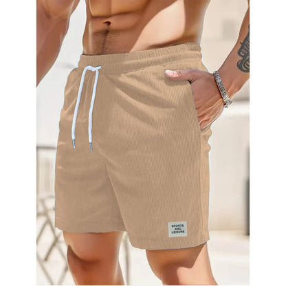Men's Corduroy Casual Shorts