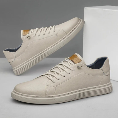 Men's Classic Shoes Lightweight Leather Brown