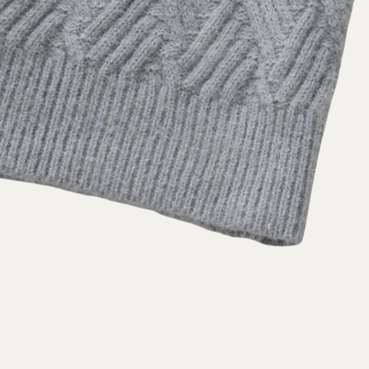 Men's Soft Knitted O-Neck Warm Sweater