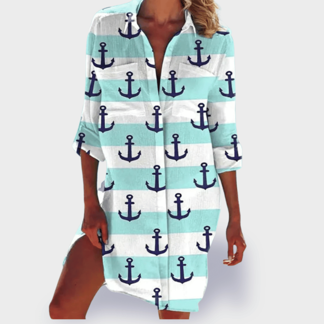Elegant Women's Loose Fit Sundress Perfect Summer Wear