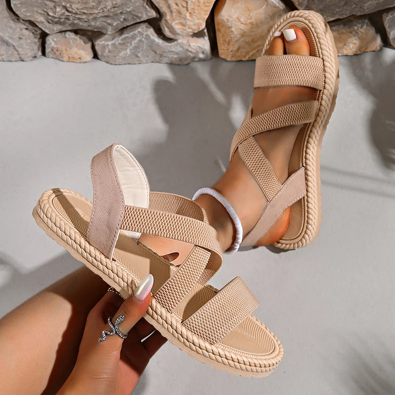 Comfortable Woven Flat Sandals for Women