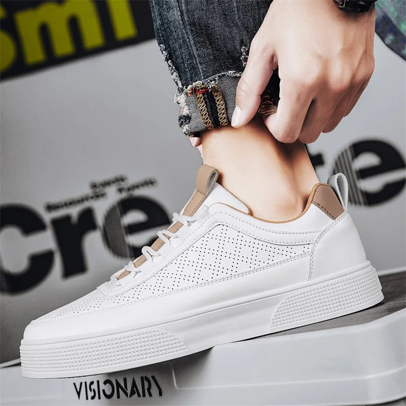 Leather Shoes Comfortable Urban Style