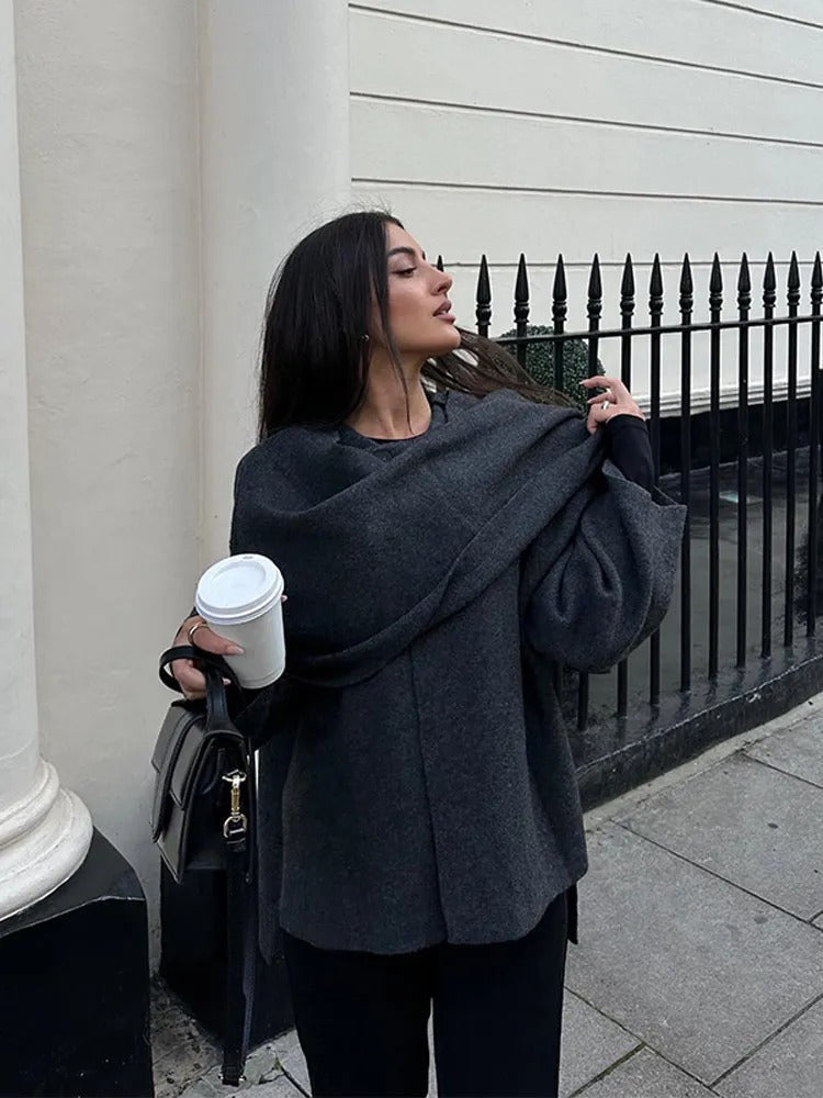 Women's Asymmetrical Cardigan Wrap