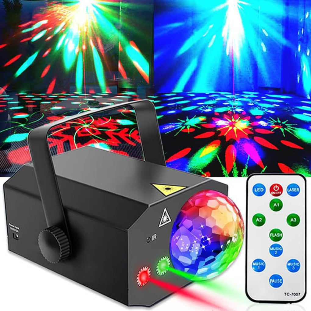 Laser Disco Stage Light 2-In-1 - VibreMode