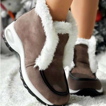 Vegan Leather Ankle Boots