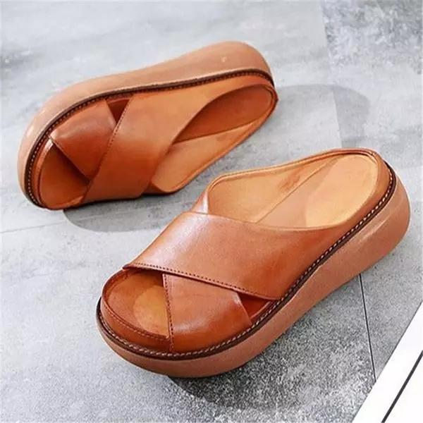 Women's Cushioned Flat Sandals