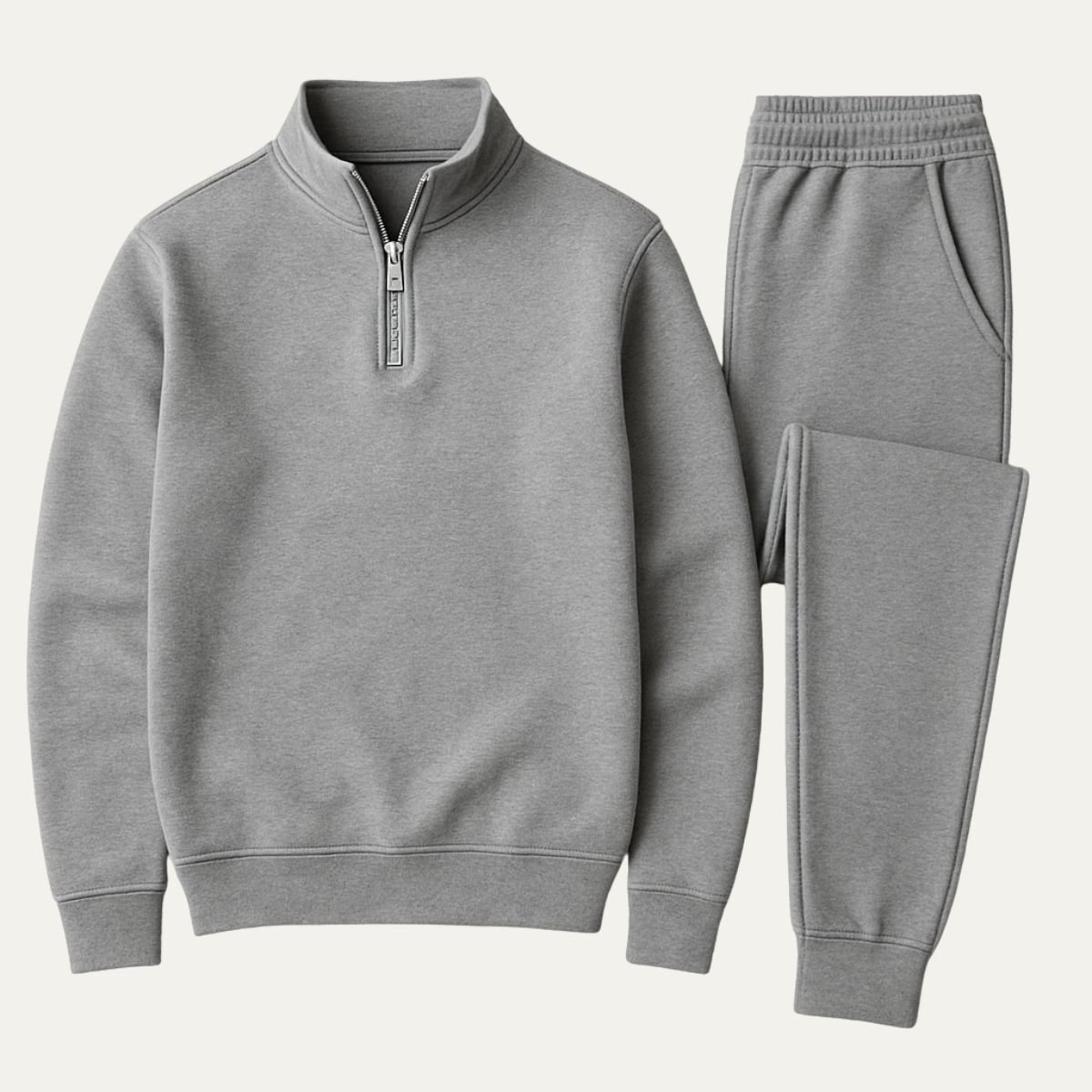 Men's Cotton Hoodie Jogger Set