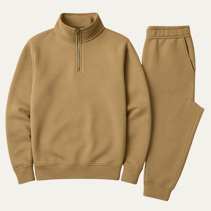 Men's Cotton Hoodie Jogger Set