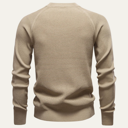 Men's Crew Neck Knitted Sweater
