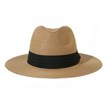 Men's Panama Sun Hat Cotton Natural