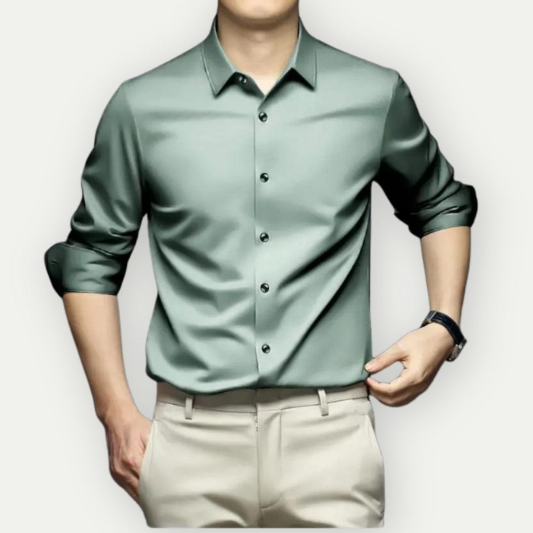 Wrinkle Dress Shirt Non Iron Cotton