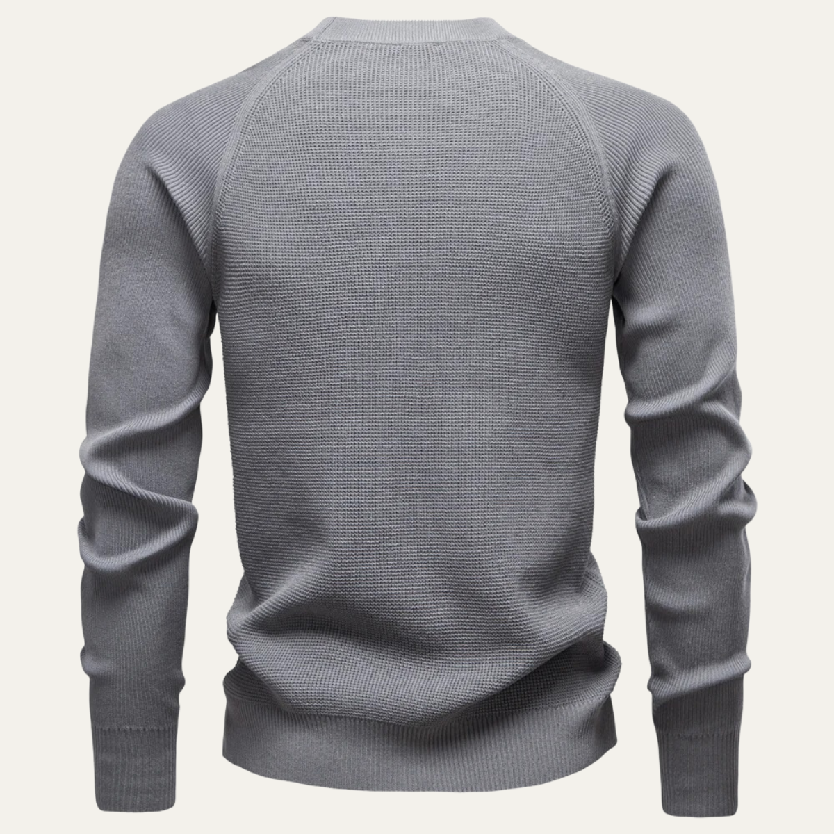 Men's Slim Fit Soft Knit Sweater Red