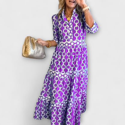 Women's Tiered Skirt Casual Dress