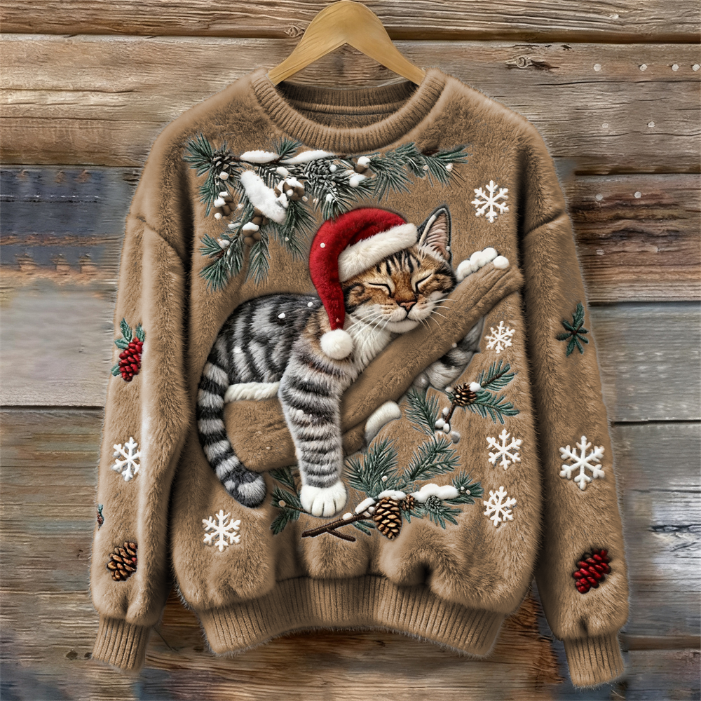 Women's Graphic Knit Sweater