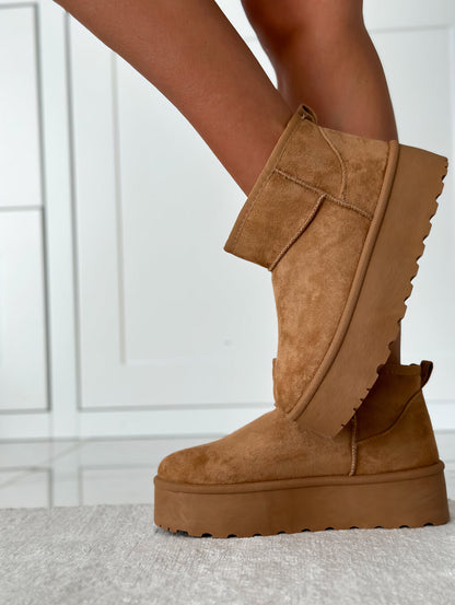 Women's Pull-On Platform Boots