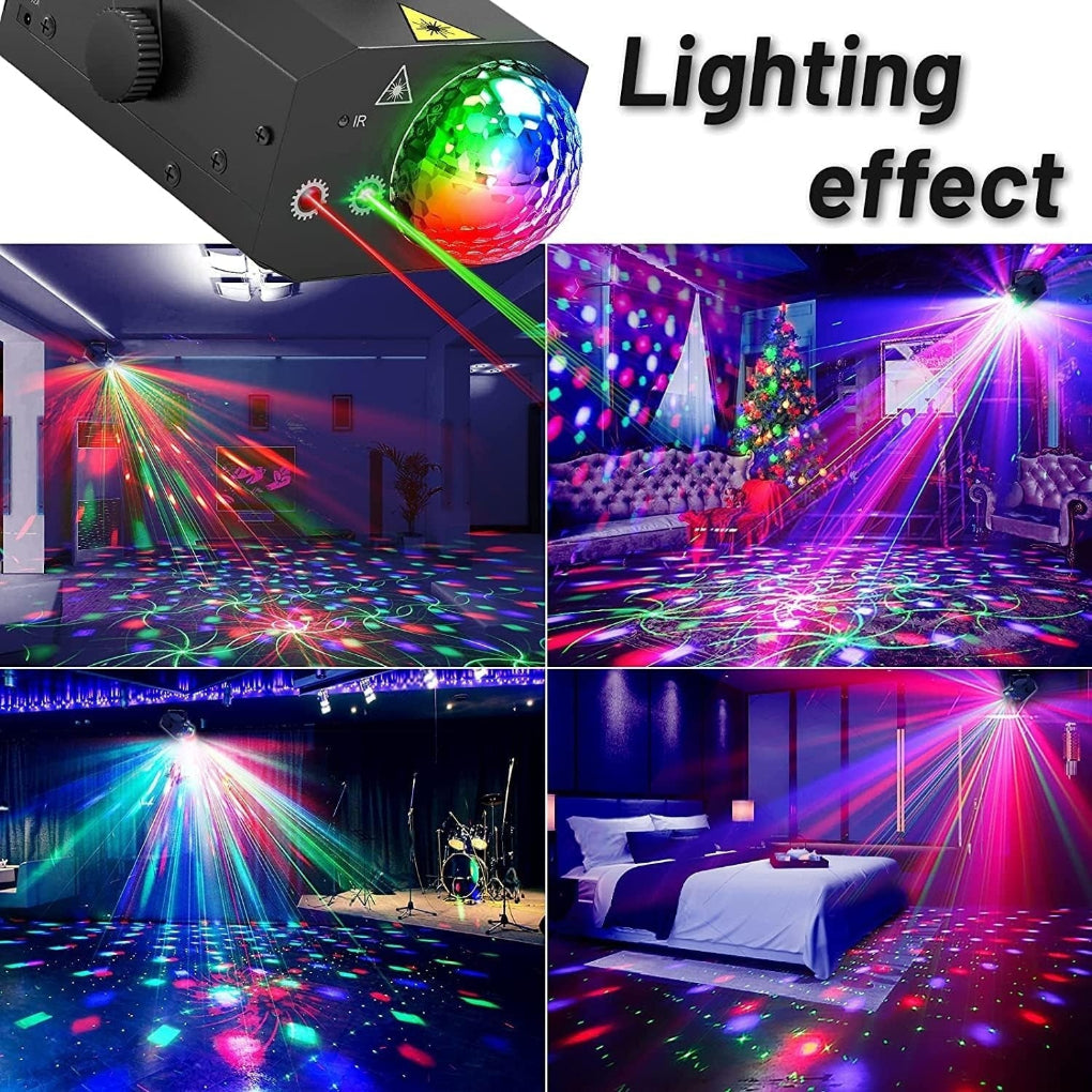 Laser Disco Stage Light 2-In-1
